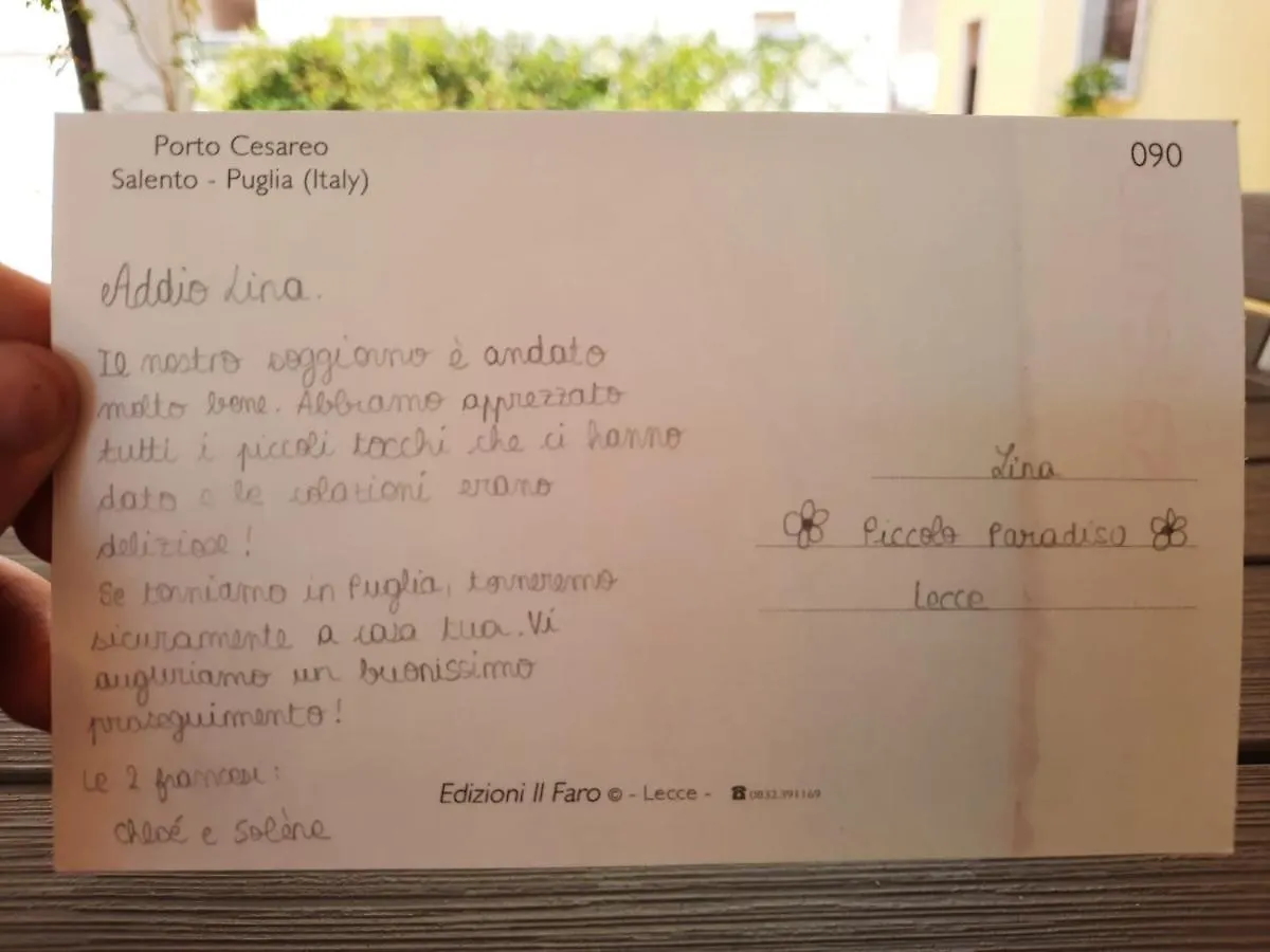 Nocleg ze śniadaniem Piccolo Paradiso Lecce Włochy